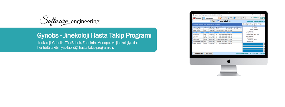 Gynobs - Jinekoloji Hasta Tekip Program